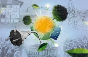Der nachhaltige Umbau des Energiesystems bringt nicht nur technische, sondern auch gesellschaftliche Herausforderungen mit sich. (Collage: ENERGY-TRANS)
