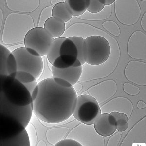 Kohlenstoffstrukturen in der Größe von Nano- und Mikrometern entstehen aus der Pyrolyse von Kunststoffen in leistungsstarken Brennöfen. (Bild: KIT /A.P.Vogt)