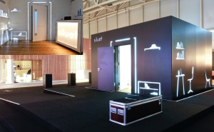 Der Schauraum SILUET zeigt moderne Beleuchtungskonzepte mit LED-Technik. (Foto: Andreas Grimm, Hochschule Konstanz)