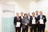 Den 1. Platz des IT-Sicherheitspreises belegte die Anwendung des Kerckhoffs‘schen Prinzips für den Softwareschutz. Mit ihrem Blurry-Box®-Verfahren gewannen die Karlsruher 100.000 Euro. (©RUB, Foto: Sadrowski)