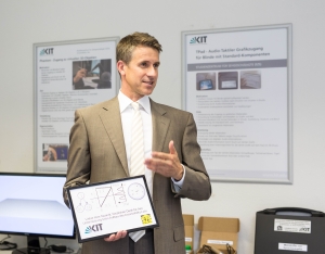 Ermöglichte den Aufbau des Accessibility Lab: Unternehmer Stefan Quandt (Foto: Lydia Albrecht/KIT)