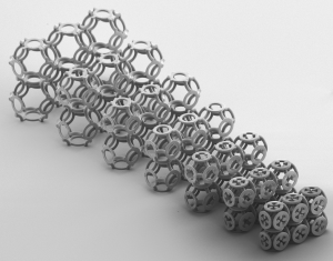 Die Ringstruktur des Metamaterials wurde von Kettenhemden aus der Ritterzeit inspiriert. (Bild: KIT)