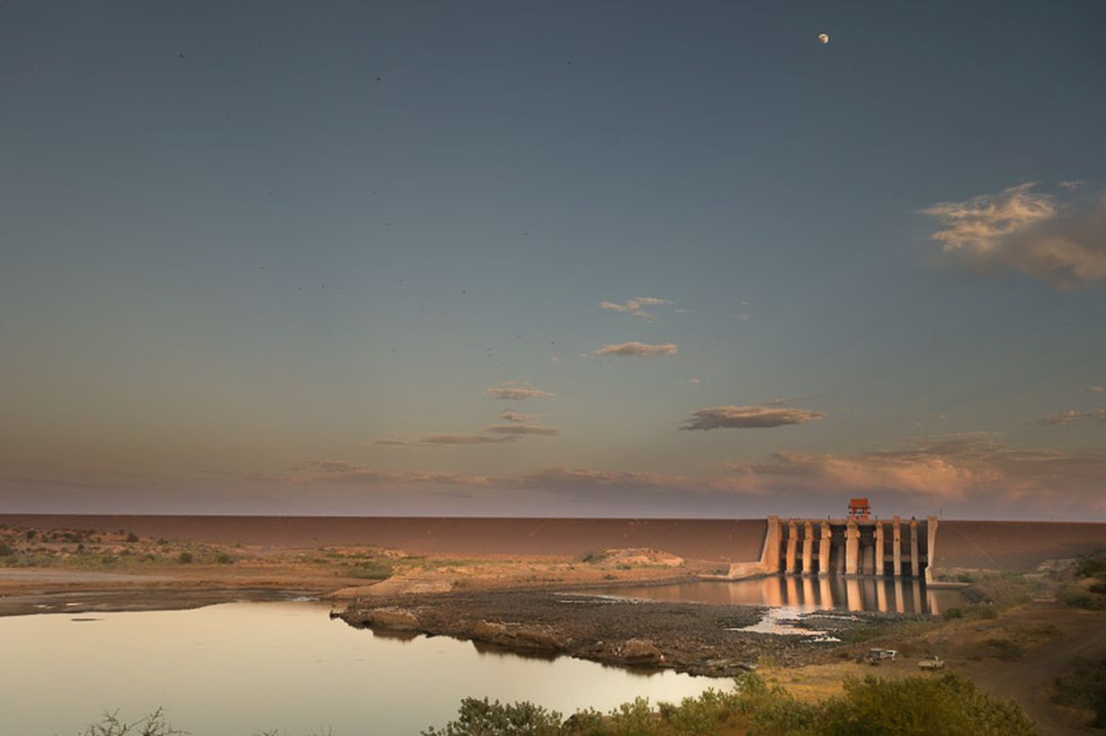 The river Nile at the Upper Atbara dam in Sudan: One of the target regions of the SaWaM project. (Photo: SaWaM project)