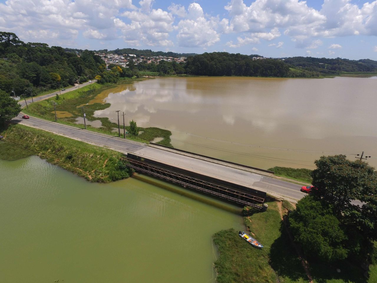 Für die Vorhersage der Trinkwasserqualität in Stauseen entwickelt MuDaK-WRM neue Methoden, etwa für den Passauna-Stausee in Brasilien.  (Foto: Mauricio Scheer)
