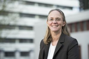 Professor Britta Nestler is finally awarded the Leibniz Prize (Photo: Markus Breig, KIT)