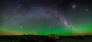 Impressionen vom Standort des Pierre-Auger-Observatorium in der Argentinischen Pampa. (Bild Pier-re-Auger-Observatorium /KIT