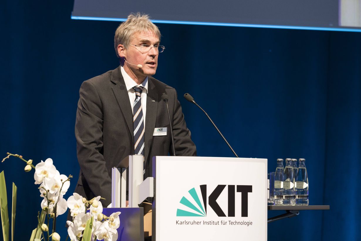 Professor Holger Hanselka, Präsident des KIT (Foto: Sandra Göttisheim, KIT)