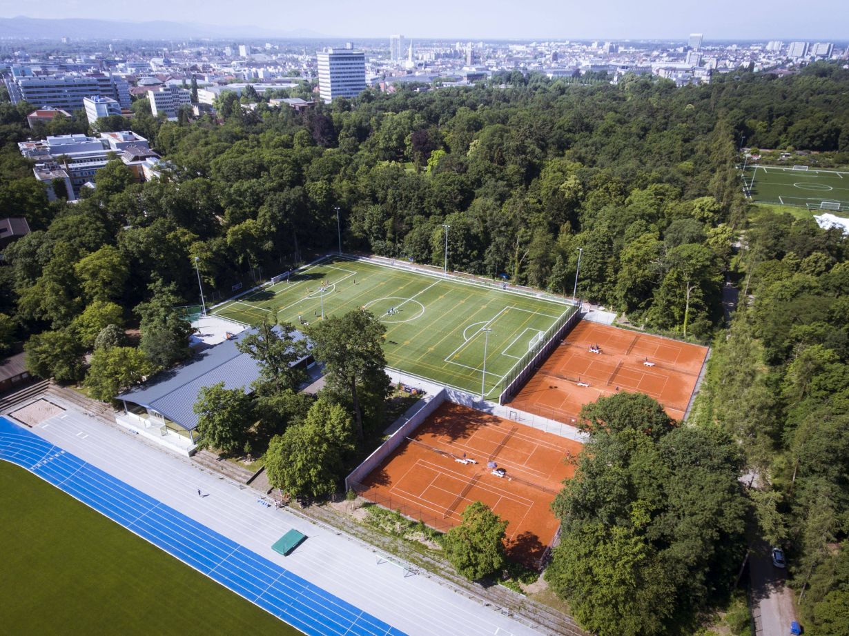 The new sports facilities of the Institute of Sports and Sports Science. (Photo: Amadeus Bramsiepe, KIT)