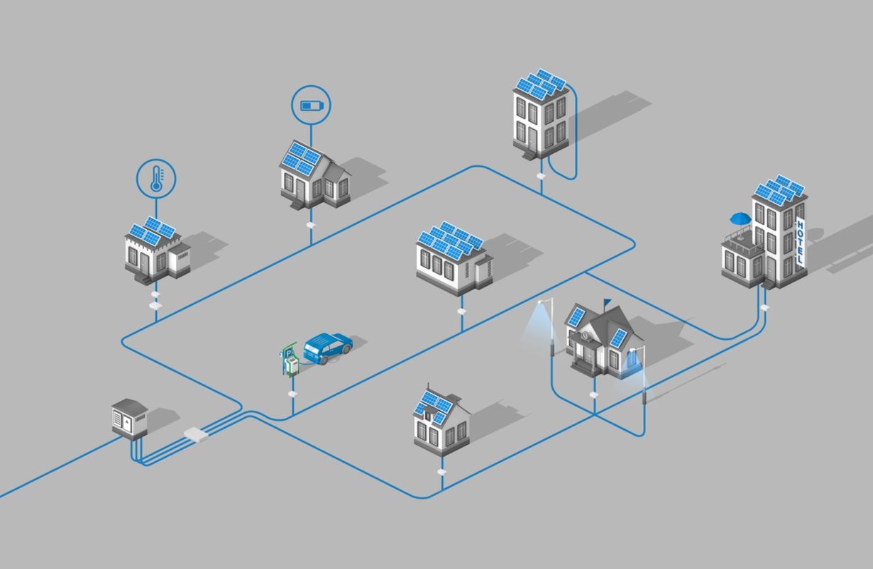 Forscher des KIT entwickeln nachhaltige und resiliente Lösungen für die Stromversorgung: Hierbei spielen Anordnung und Design von Sub-Netzen eine besondere Rolle. (Infografik: Elektrizitätswerk der Stadt Zürich, ewz) 