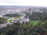 Städtische Park- oder Waldflächen wie hier im Karlsruher Schlossgarten sind für ein gutes Stadtklima wichtiger denn je (Foto: Sebastian Mang, KIT).