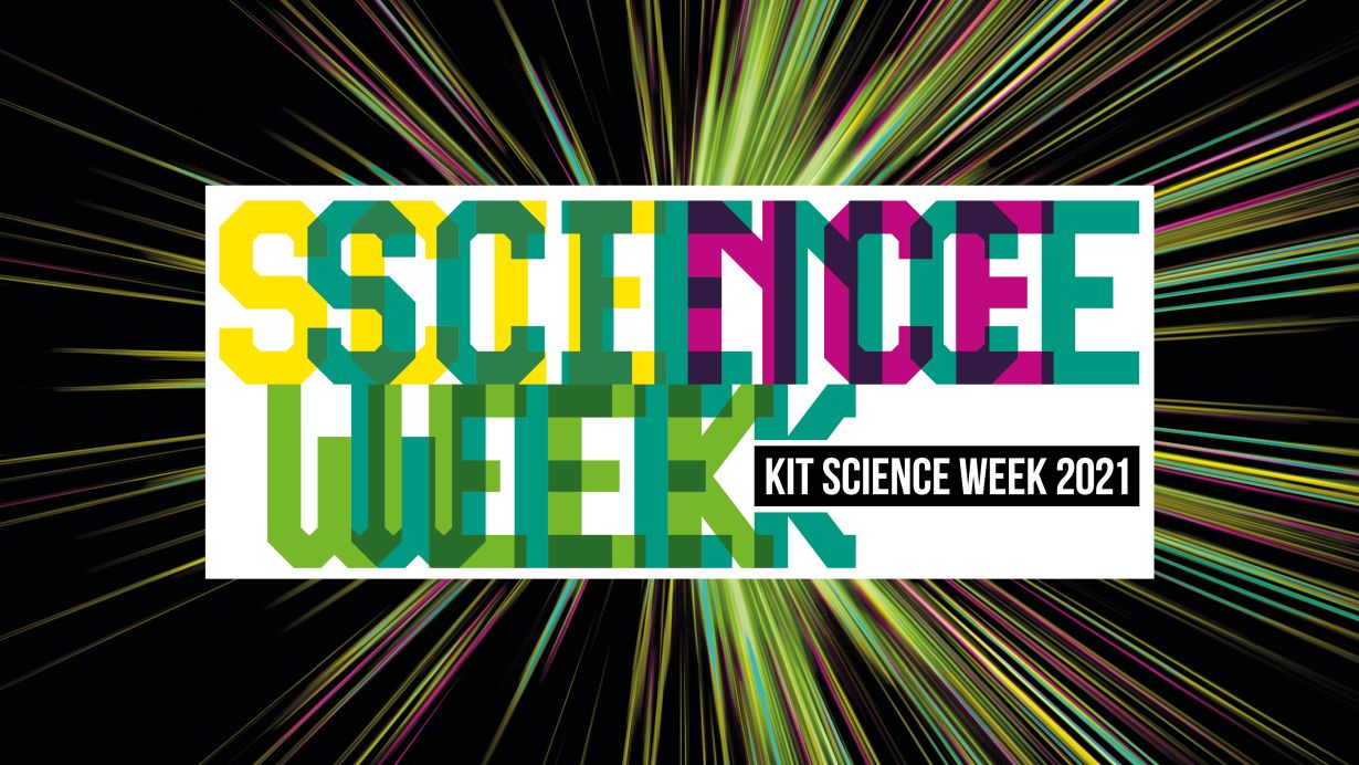 Mit der KIT Science Week starten das KIT und seine Partner ein neues beteiligungsorientiertes und interaktives Veranstaltungsformat. (Grafik: KIT) 