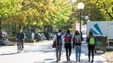 Nach drei Online-Semestern kehren die Studierenden auf den Campus des KIT zurück. (Foto: Anne Cordts, KIT) 