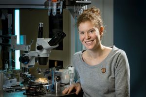 Physicist Larissa Kohler