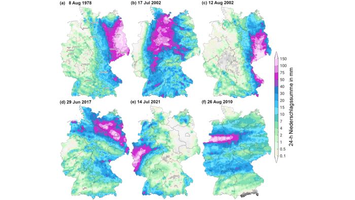 Grafik Niederschlagsereignisse