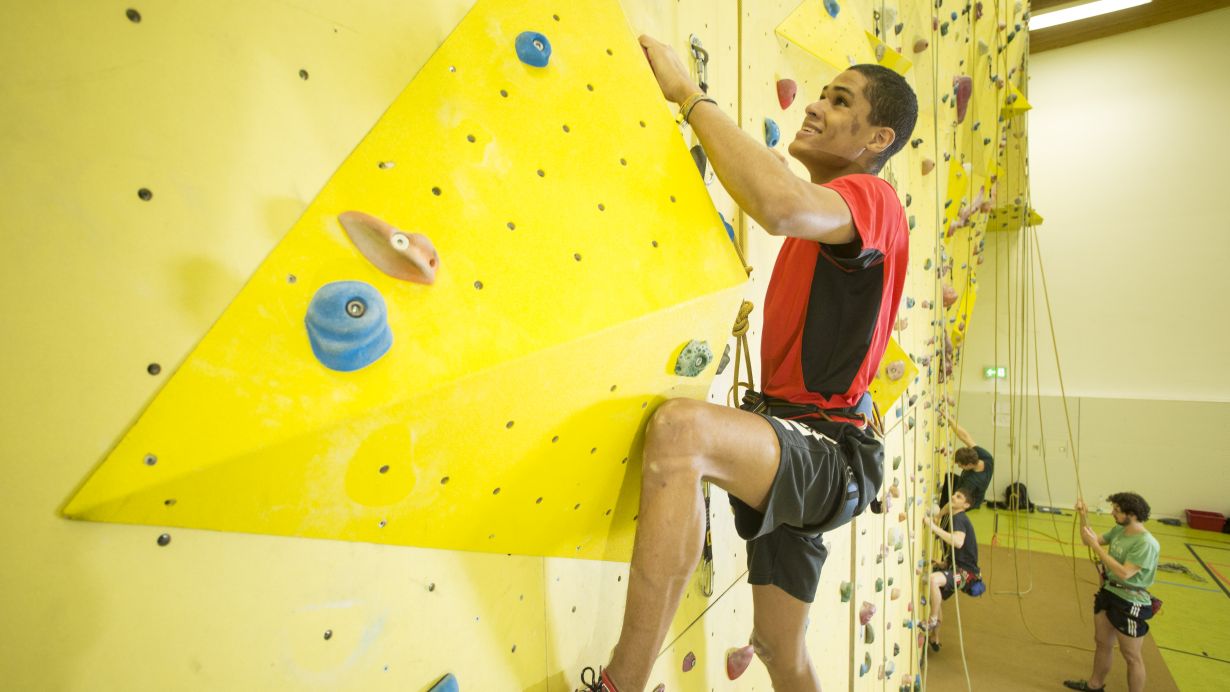 Unter Belastung konzentriert und im Wettkampf gelassen bleiben: Forschende des KIT haben ein Programm entwickelt, das die psychische Fitness stärkt. (Foto: Pauline Fabry, KIT)