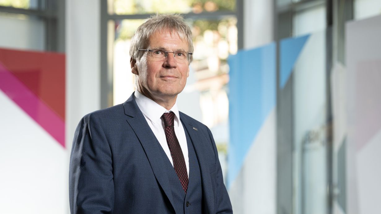 Holger Hanselka war seit 2013 Präsident des KIT. Sein neues Amt als Präsident der Fraunhofer-Gesellschaft tritt er am 15. August 2023 an. (Foto: Markus Breig, KIT)