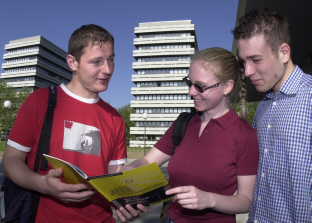 Pupils at the university