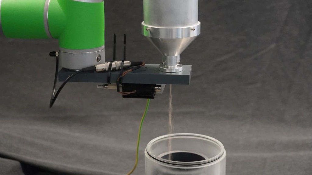 The automated preparation of sand samples for laboratory testing could help save time and costs in the future.
